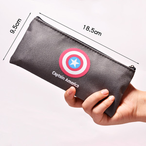 Mỹ phẩm túi zip <span class=keywords><strong>Pouch</strong></span> vải thư mô hình tạo nên Dây Kéo bút chì túi - Product Image 4