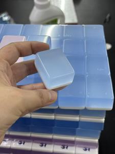 Jelly <b>Mahjong</b> <b>Set</b>: Translucent Chinese Tiles with a Modern Twist Complete American <b>Mahjong</b> <b>Set</b> with Vintage Wooden Storage Box & - Product Image 4