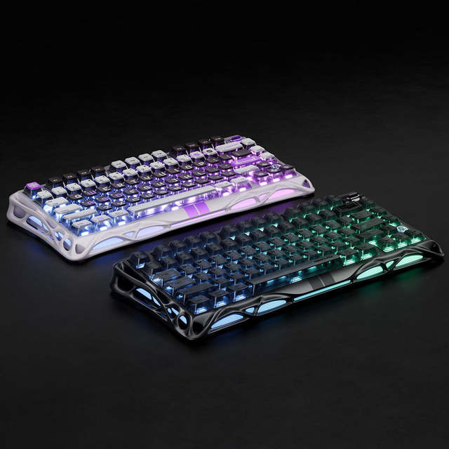 GravaStar Mercury V75 HE Gasket Structure Wired Gaming Keyboard Aluminum Alloy Magnetic Jade PRO Switch Mechanical Keyboard