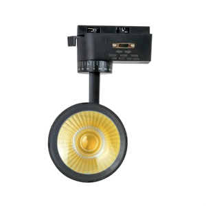 Éclairage commercial éclairage sur rail LED 30W 3CCT 6500K-4000K-3000K commutable 15D/24D/36D 165-265V éclairage sur rail sans scintillement - Product Image 1