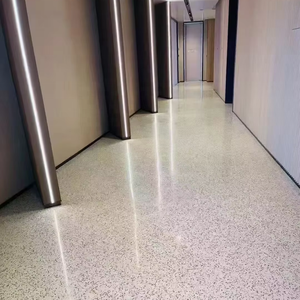 Self-Leveling Marble Effect Epoxy Floor Coating Wear Resistant Durable Floor Paint <b>Colored</b> <b>Sand</b> Epoxy Floor Coating - Product Image 1