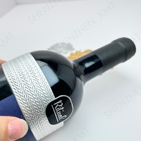 Étiquettes de bouteilles en vinyle imperméables de luxe haut de gamme, parfum, estampage à chaud personnalisé, autocollants adhésifs, design professionnel, personnalisable