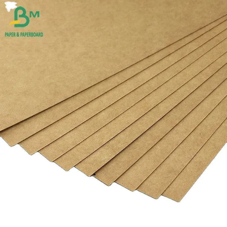 250gsm Natural Kraft de papel imprimible Kraft marrón para jabón de embalaje