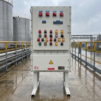 Panneau de commande antidéflagrant personnalisable IP65 380V, armoire électrique conforme à la norme ATEX pour les infrastructures en zone dangereuse