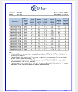 แผงโซลาร์เซลล์แบบสองหน้าประสิทธิภาพสูงขายดีสำหรับกำลังไฟ 625 วัตต์ - Product Image 6