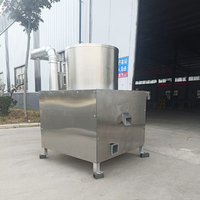 Machine à éplucher les pois et les fèves en acier inoxydable avec moteur, capacité de 400-500 kg/h, 380V