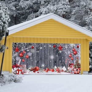 Wollmix 13x6ft ไม้ยุ้งฉางแบบชนบทตกแต่งคริสต์มาสสุขสันต์วันคริสต์มาสฤดูหนาวตกแต่งกลางแจ้งรวมถึงการตกแต่งโรงรถ - Product Image 3