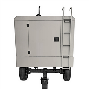 Compresor de aire de tornillo diésel estacionario 750cfm 21bar refrigerado por aire de alta presión lubricado con motor - Product Image 2