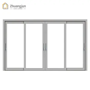 American type Plastic steel Frame swing Sliding doors UPVC /PVC casement window direct factory