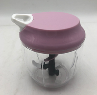 5-blads handmatige groentehakker, multifunctionele voedselhakker, keuken fruit- en groentesnijder