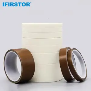 Professional Manufacturer Direct Sell Heat Resistant Fireproof PTFE Coated Glass Fiber Adhesive Tape
