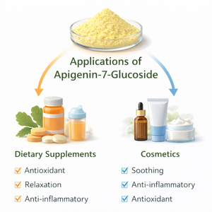 China <strong>Factory</strong> <strong>Supply</strong> Food Grade Apigenin-7-Glucoside 98% Water <strong>Extract</strong> Cosmos Bipinnatus Bulk Powder Drum Packaging - Product Image 2