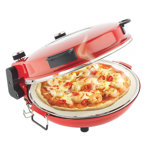 Máquina eléctrica para hacer Pizza Aifa, automática con piedra de cocina de cerámica, uso doméstico, cortador de madera, hornos para Pizza - Product Image 1