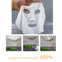 Feuille masque Micro gaze masque facial facial masque facial feuille de soie