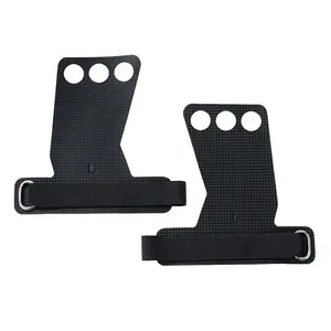 Bán Hàng Nóng Vải Carbon Phòng Tập Thể Dục Tay Palm Bảo Vệ Grips Pull Up Găng Tay Để Nâng Tạ