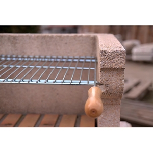 Griglia per Barbecue Estensibile 60/70x40cm Zincata - Product Image 5