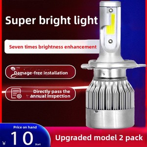 Phares LED <span class=keywords><strong>C6</strong></span>, ampoules de phares LED <span class=keywords><strong>H4</strong></span>/H7, faisceau haut et bas intégré, lampe avant automobile modifiée pour remplacement de véhicule - Product Image 3