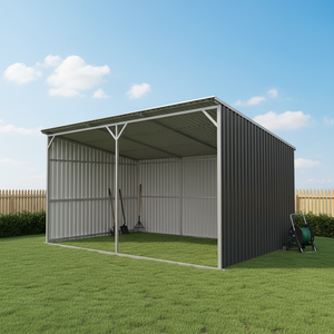 <span class=keywords><strong>Abri</strong></span> moderne en métal pour bétail LS1912-H317, remise extérieure, <span class=keywords><strong>abri</strong></span> pour chevaux et moutons, garage pour voiture, rangement pour vélos, résistant aux intempéries - Product Image 4