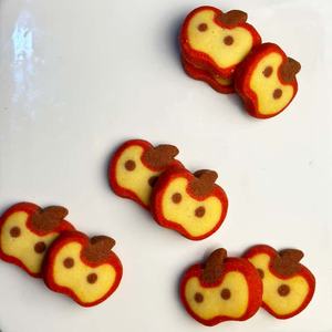 Biscuits croustillants en forme de <span class=keywords><strong>pomme</strong></span> de qualité supérieure, collation de dessin animé préférée des enfants - Product Image 4