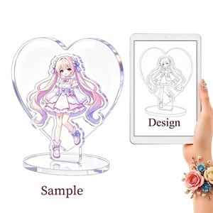 WEIMEI JOUET ODM Conception <span class=keywords><strong>Anime</strong></span> Jeu Personnage Fille Acrylique Standee Jouet Usine Personnalisé À Collectionner Jouet pour Fan Officiel Acclamant Kit - Product Image 3
