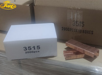 Agrafes de fermeture de carton de haute qualité série 35, couronne de 35 mm, calibre 15, en acier galvanisé, antirouille, pour l'emballage de boîtes