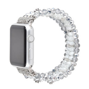 <span class=keywords><strong>Bracelet</strong></span> de montre en perles fait à la main pour <span class=keywords><strong>Apple</strong></span> <span class=keywords><strong>Watch</strong></span>, bijoux de luxe pour iWatch série 7 6 Se 5 4 3 - Product Image 5