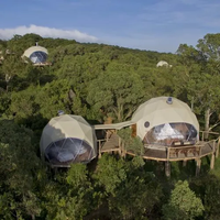 Tenda Kubah Geodesik Transparan untuk Hotel Glamping Mewah, Resor, dan Perkemahan