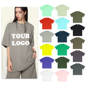 เสื้อยืดโอเวอร์ไซส์ ยูนิเซ็กซ์ ผ้าคอตตอนถัก 100% น้ำหนัก 220 กรัม พิมพ์ลายสกรีน  รักษ์โลก คุณภาพสูง ปรับแต่งได้ตามต้องการ - Product Image 2