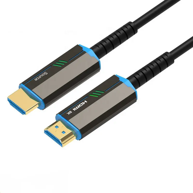 Alloy Shell Ultra High Speed for 2.1 Coaxial Active Optical Fiber AOC Cable 8K 60Hz for Monitor