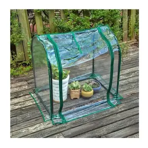 Mini serre de jardin en plastique