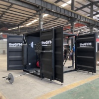 Pod Kebugaran Kontainer Mini Modular 10ft yang Dapat Disesuaikan Sepenuhnya untuk Proyek Taman Pribadi & Komersial