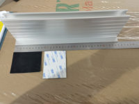 Système de montage de panneaux solaires en gros Art Sign, mini-rail en aluminium 6005-T5 pour toiture, 380mm 400mm pour tôle trapézoïdale