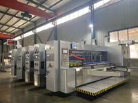 Mesin Pembuat Kotak Karton Bergelombang Otomatis dengan Mesin Cetak Flexo Slotter untuk Mesin Pencetak Kotak