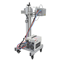Machine de marquage laser UV Galvo 10 Watt Inno IPS-LUV10W F MG pour imprimante jet d'encre, impression de date d'expiration et de logo, marquage indélébile