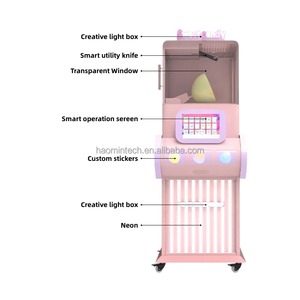 Máquina Profesional Eléctrica para Hacer Algodón de Azúcar, Máquina Comercial para Hacer Algodón de Azúcar con Forma de Flor - Product Image 5