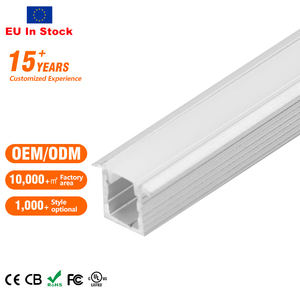 Kho hàng EU dành cho đèn trần treo hình chữ nhật trang trí văn phòng nhà ở, vỏ nhôm hợp kim đùn, mạ anodize - Product Image 2