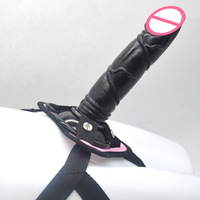 FAAK-consolador con arnés de 20cm para mujer, pene de plástico realista