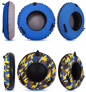 زلاجة تزلج على الجليد مزدوجة قابلة للنفخ تجارية أنبوبية زلاجة زلاجة لرياضة الشتاء - Product Image 4