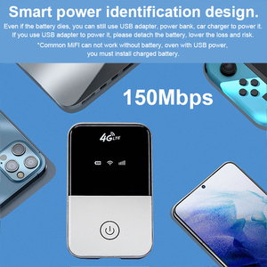 Enrutador <span class=keywords><strong>Wifi</strong></span> portátil Lte de largo alcance, punto de acceso móvil de bolsillo 5g, 4g LTE de tarjeta Sim con módem, enrutador de bolsillo, red mifis - Product Image 4