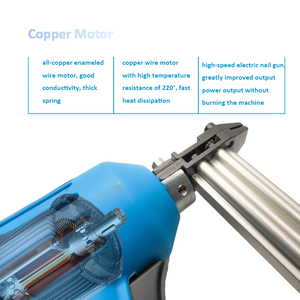 WISDOM <span class=keywords><strong>prix</strong></span> d'usine T50 pistolet à clous électrique Offre Spéciale agrafeuses à air comprimé cloueuses à main pour le travail du bois - Product Image 5