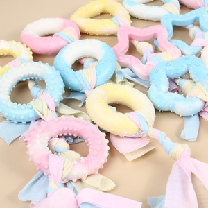 Jouet à mâcher en forme de nœud pour bébé, anneau souple en TPR, forme d'étoile et de cœur, pour nourrissons de 0 à 24 mois - Product Image 3