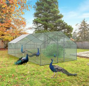 Bangke gallinero al aire libre Casa de metal y plástico a prueba de agua perro conejo gallina casas de aves de corral para la venta - Product Image 1