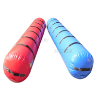 Jeux d'équipe en plein air, tube gonflable en PVC pour sauter et marcher, amusement familial, course à sauter gonflable, saucisses