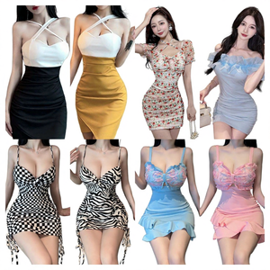 Tout Nouveau de Marque en Usine : Robes en Gros, Vêtements pour Femmes, Blouses à Volants Cascade et Drapés, Balles de Stock <span class=keywords><strong>Shein</strong></span> - Product Image 2