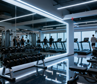 Lumière LED linéaire à haute luminosité, à économie d'énergie, à raccordement rapide, pour la décoration murale de bureau, de salon, en aluminium, garantie 5 ans