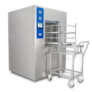 Autoclave a vapor grande VST-0.8 para equipamentos hospitalares de esterilização a vapor com tela LED