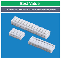 Conector de cable a placa de la serie SCN con carcasa de cobre de paso de 2.5mm y cubierta, 6A/10A 250V para cajeros automáticos y máquinas de juego