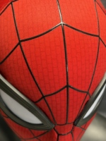 Casque Spider-Man portable pour adulte, authentique et sérigraphié, pour cosplay