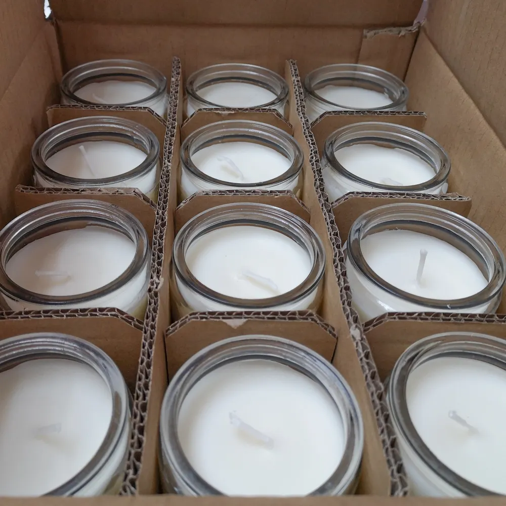 7 Day Spiritual Classic White Candles in Glass 8-INCHES Tall Blessing Ritual Wish Candle supplier