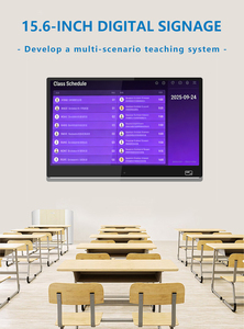 Pantalla Táctil LCD Android de 15.6 Pulgadas, Reproductor de Señalización Digital, Cartel Digital, Tablero Inteligente para Horarios Escolares y de Hoteles, Negocios de Autoservicio - Product Image 2